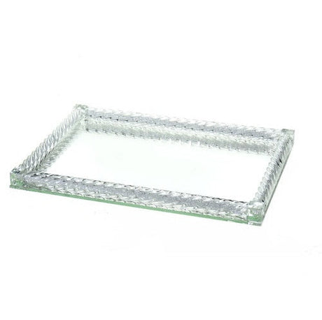 Railing Mirror Tray - 40*50cm Judaica-Tabletop-Food Trays 12134 Manchester Judaica